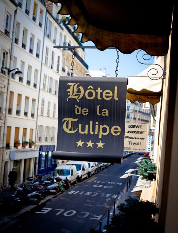 Hotel De La Tulipe Parigi Esterno foto